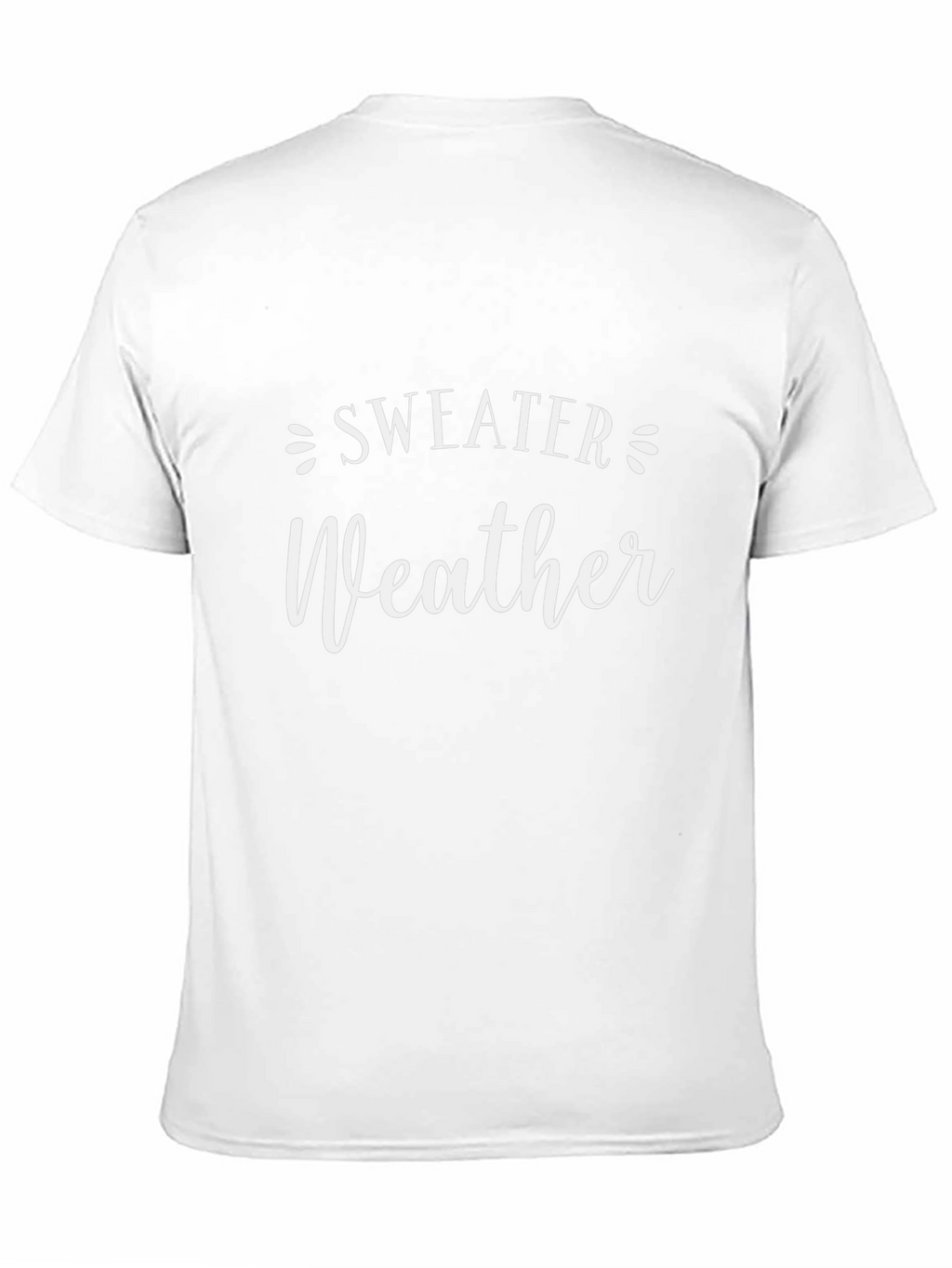 Sweater Weather Graphic T-Shirt - Cozy Comfort