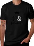 30 & Fabulous T-Shirt - Birthday Celebration Tee