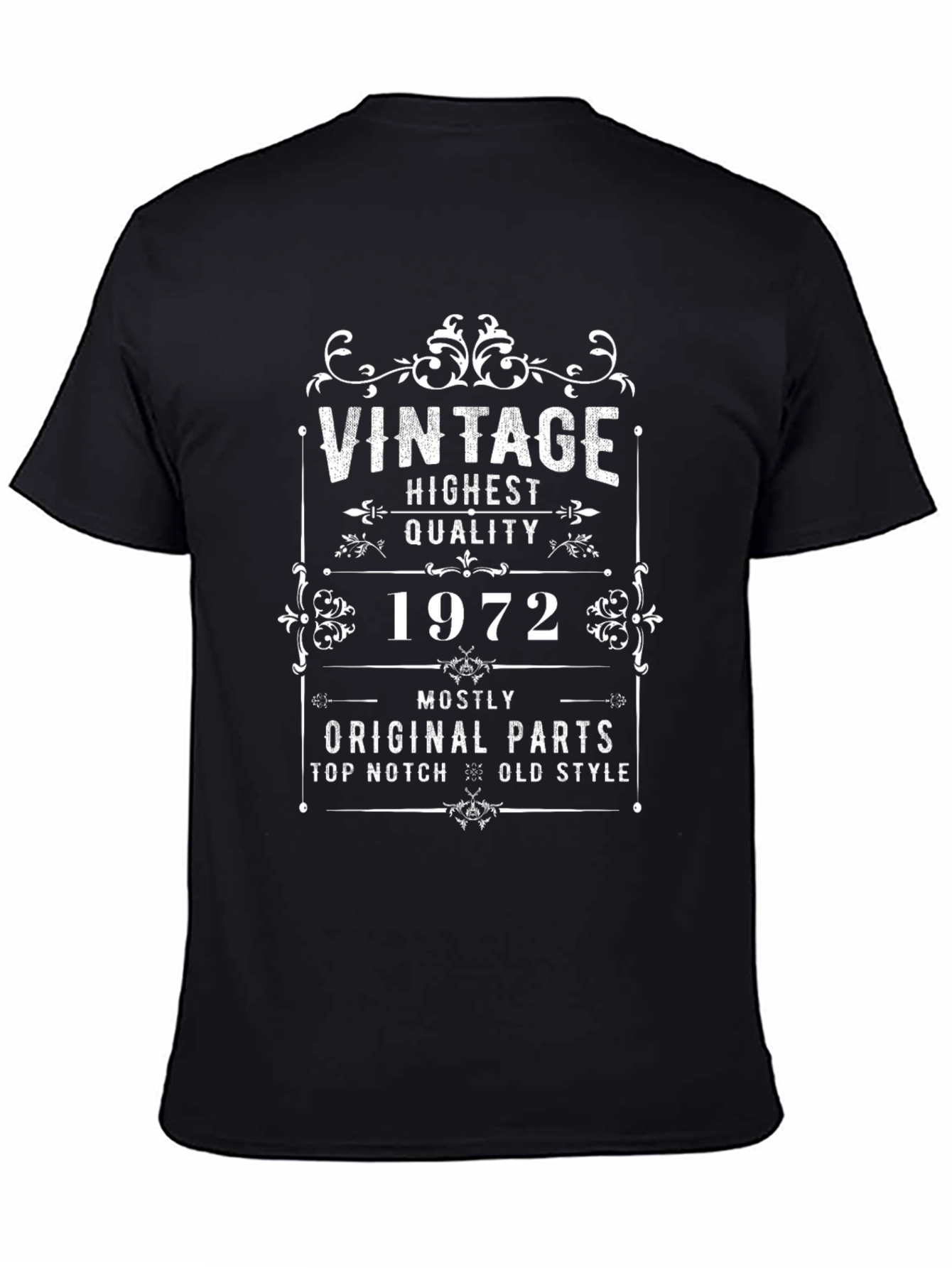 Vintage 1972 Birthday T-Shirt