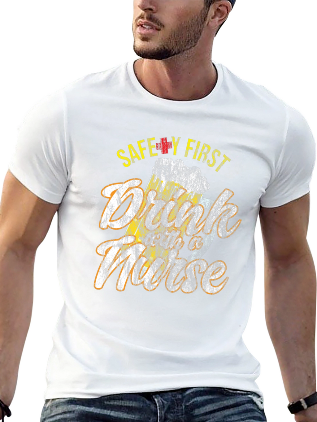 Drink First Safety First T-Shirt