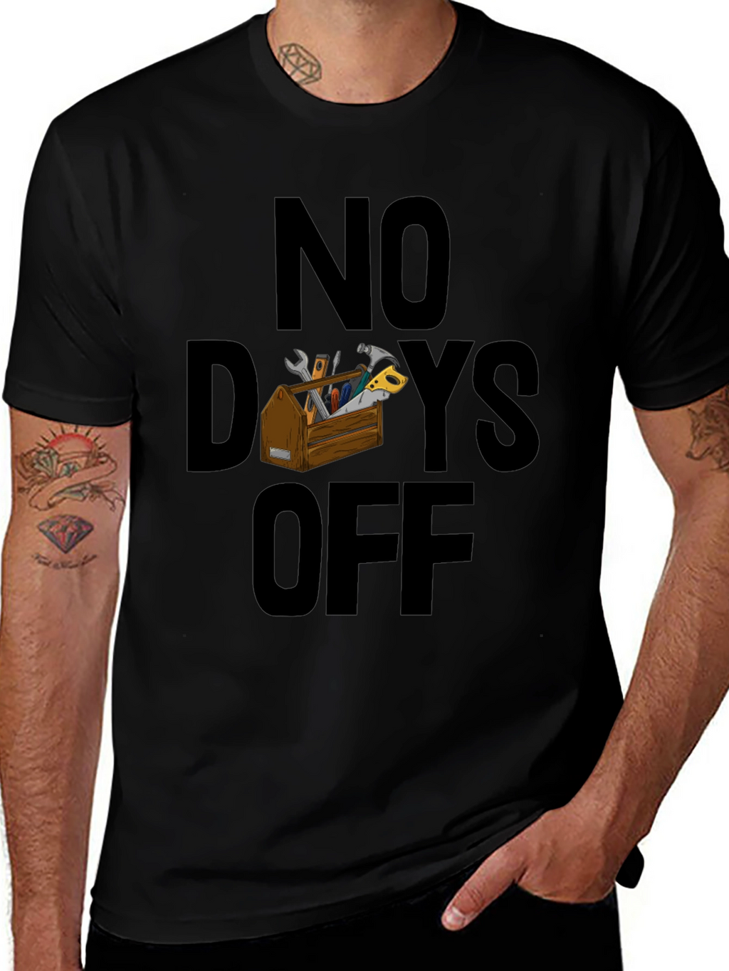 No Days Off T-Shirt - Handyman Apparel
