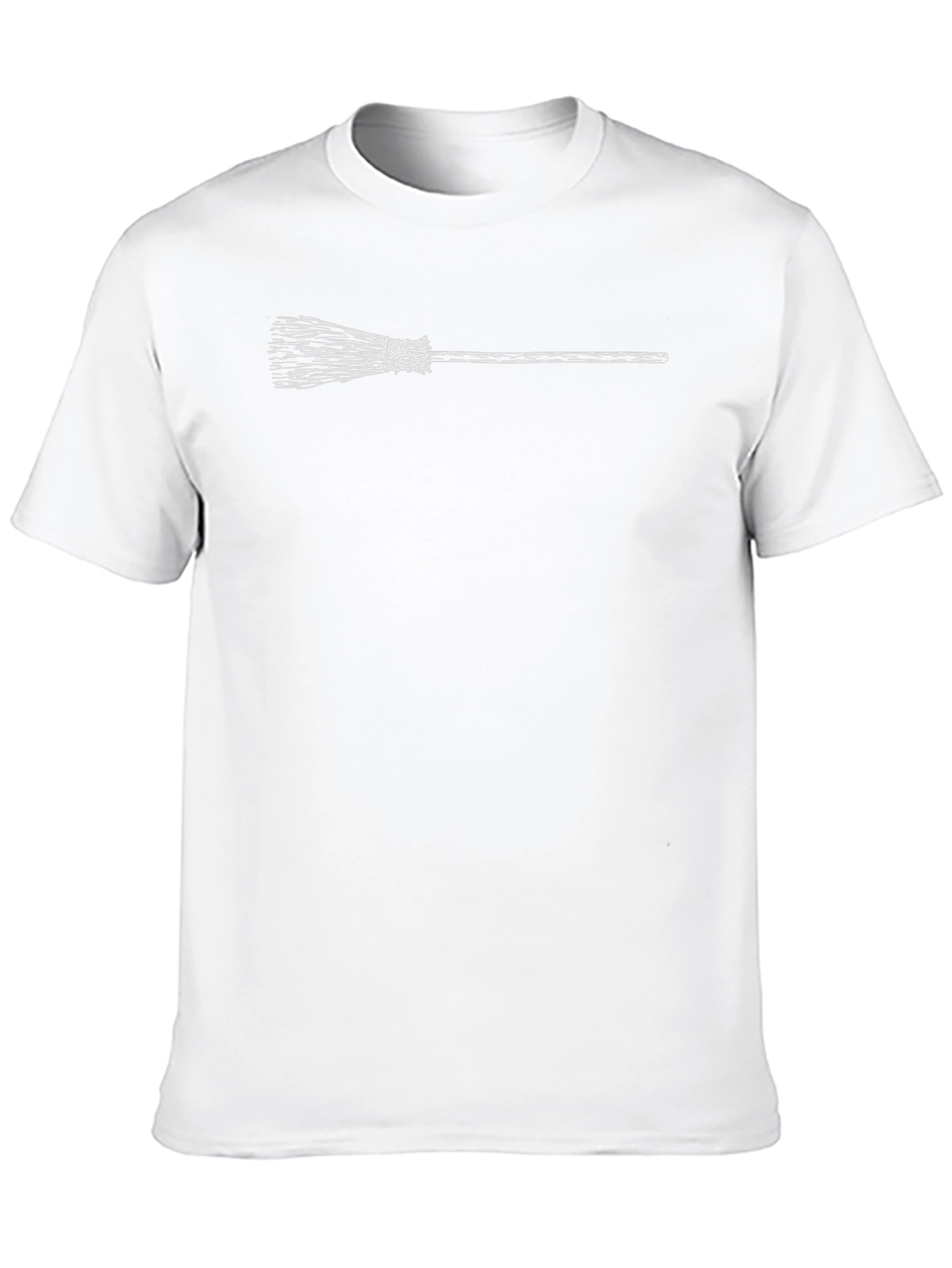Witchs Broom Graphic Tee - Black