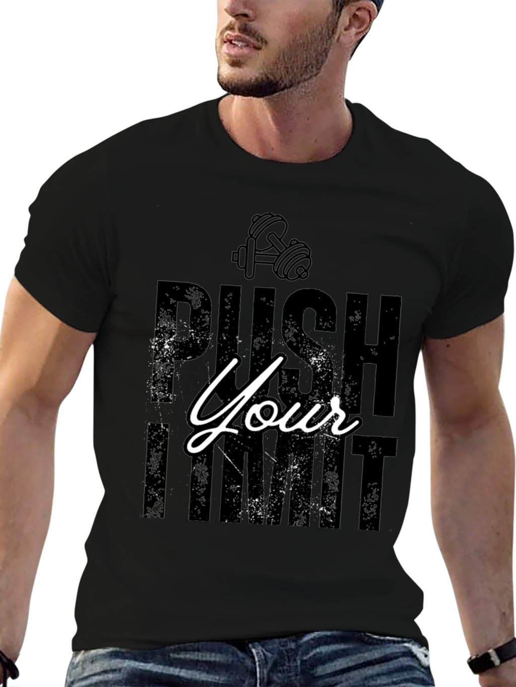 Push Your Limit Graphic T-Shirt