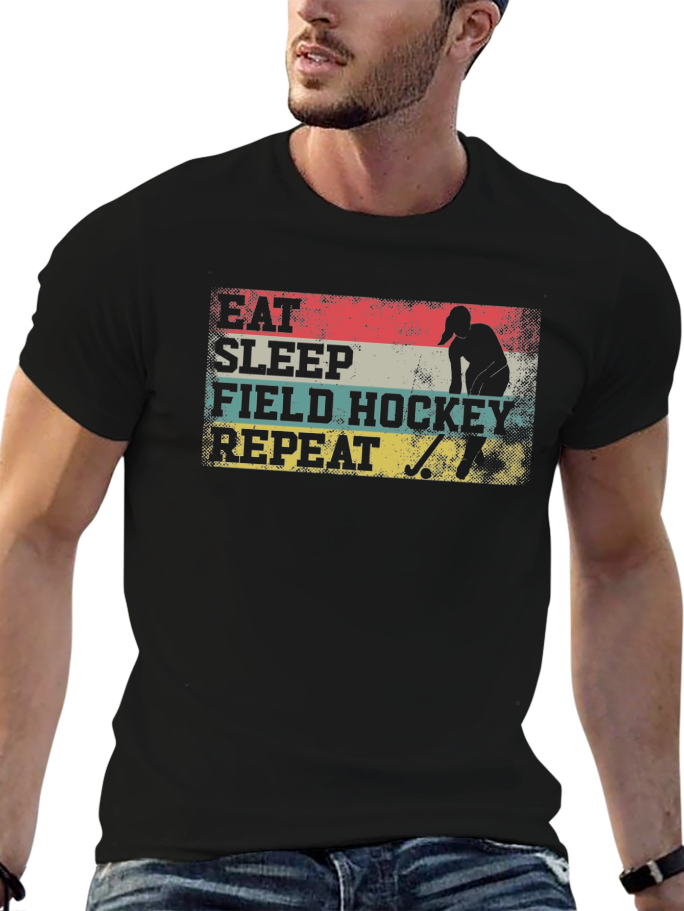 Eat Sleep Field Hockey Repeat T-Shirt