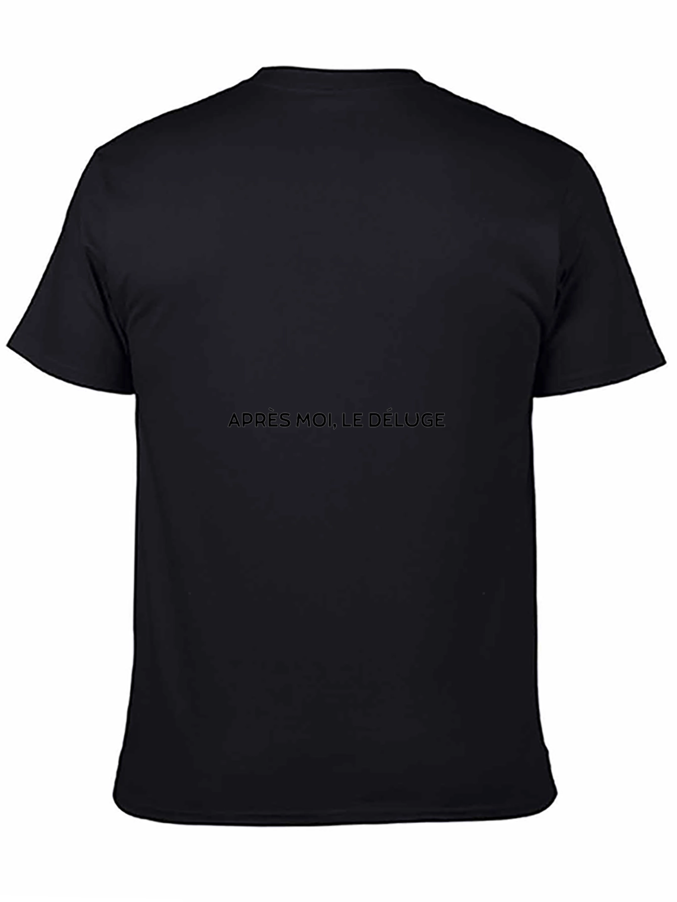 Après Moi Le Déluge Black T-Shirt