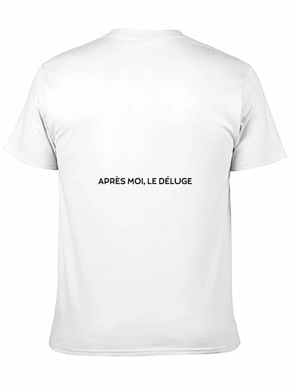 Après Moi Le Déluge Black T-Shirt