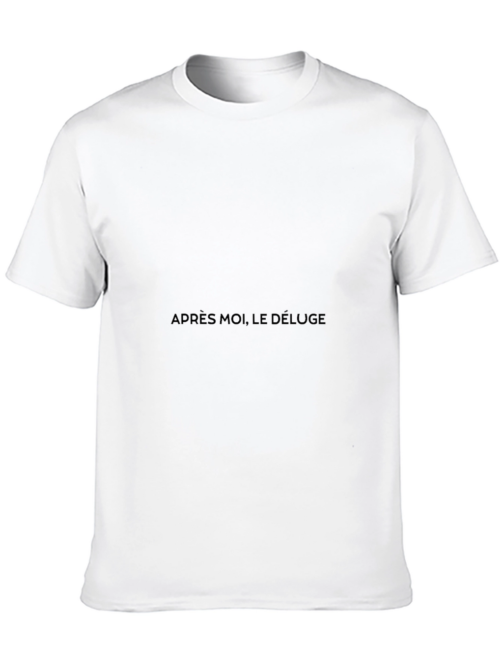 Après Moi Le Déluge Black T-Shirt